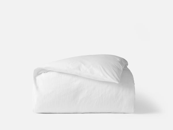 Toro Canyon Organic Duvet Cover - Coyuchi | Alpine White