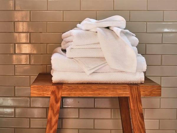 Air Weight® Organic Towels - Set of 6 | Alpine White