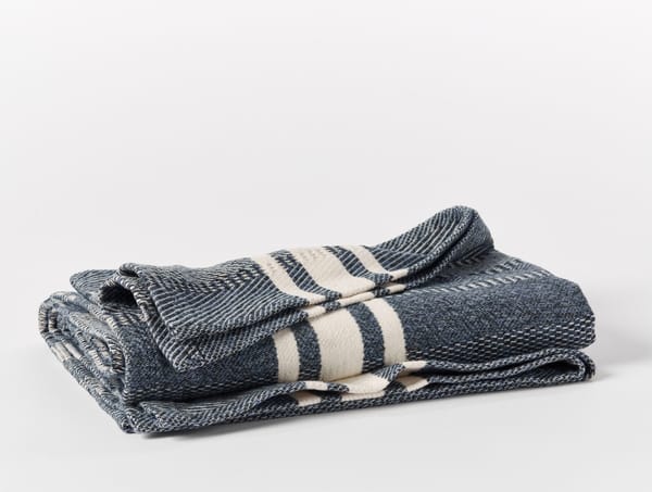 Cirrus Supersoft Organic Cotton Throw | Midnight