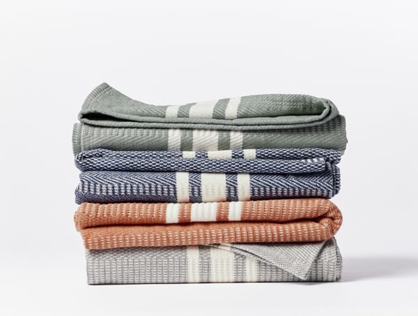 Cirrus Supersoft Organic Cotton Throw | Cypress