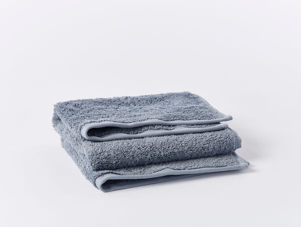 Cloud Loom™ Organic Towels | Steel Blue