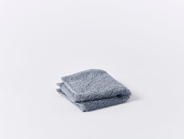 Cloud Loom™ Organic Towels | Steel Blue