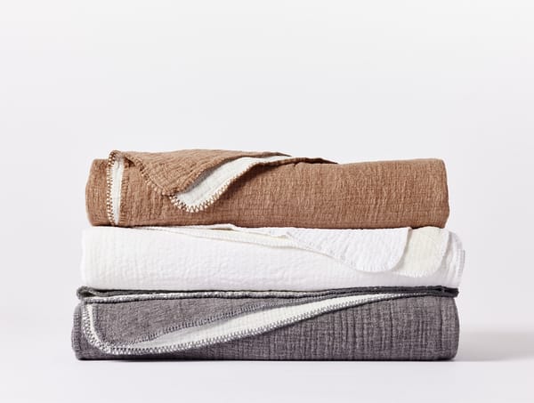 Cozy Cotton Organic Blanket | Charcoal