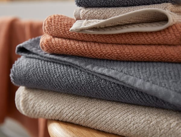 Air Weight® Organic Towels | Dusty Coral