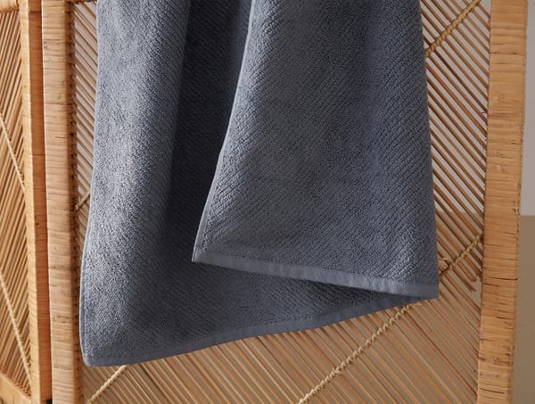 Air Weight® Organic Towels | Steel Blue