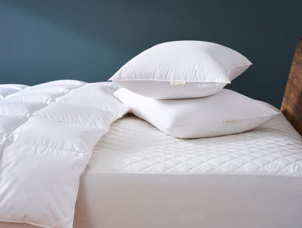 Organic Cotton Mattress Pad | White