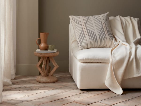 Sequoia Washable Organic Cotton & Wool Blanket | Undyed