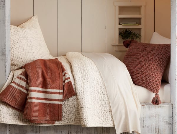 Cirrus Supersoft Organic Cotton Throw | Cypress