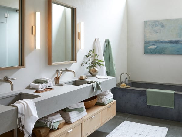 Air Weight® Organic Towels | Jade