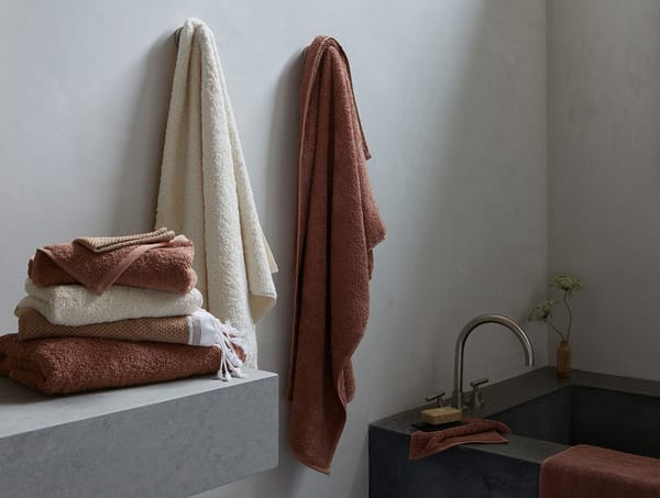 Cloud Loom™ Organic Towels | Praline