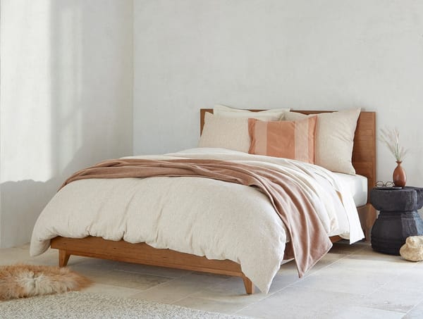Toro Canyon Organic Duvet Cover | Nutmeg