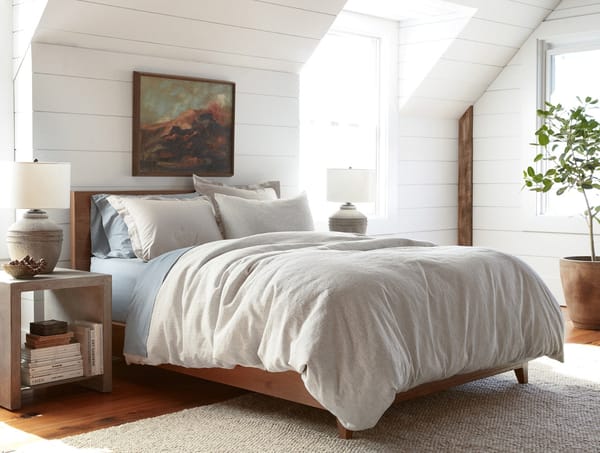 Toro Canyon Organic Duvet Cover | Sterling