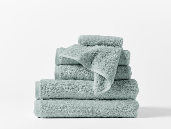 Cloud Loom™ Organic Towels | Palest Ocean