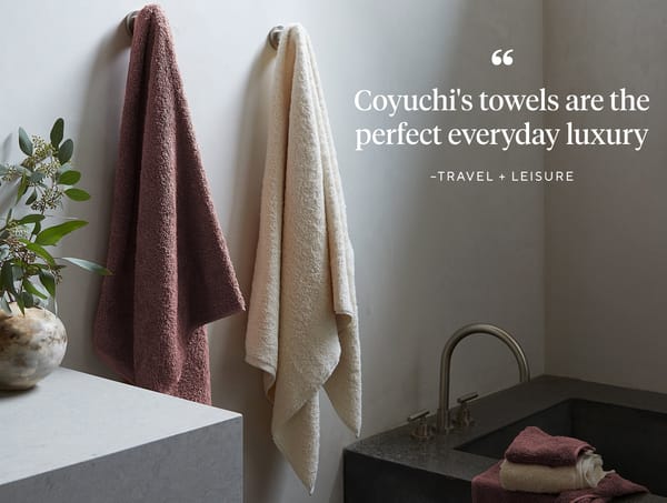 Classic Organic Towels - Set of 6 - Coyuchi | Alpine White