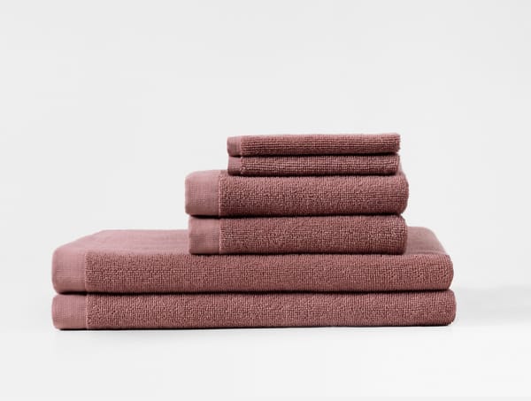 Classic Organic Towels - Set of 6 - Coyuchi | Plum Blossom