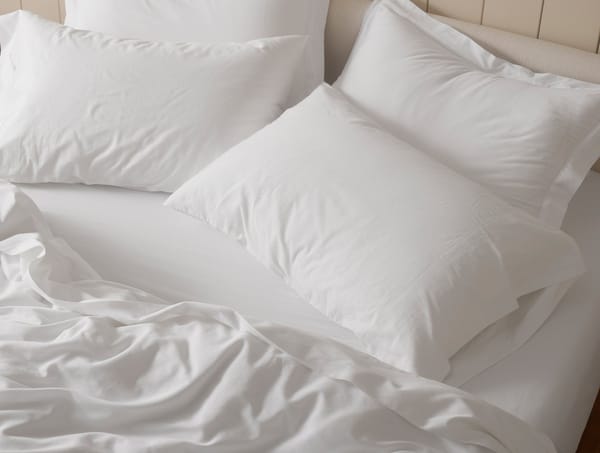 Classic Organic Sateen Sheet Set - Coyuchi | Alpine White
