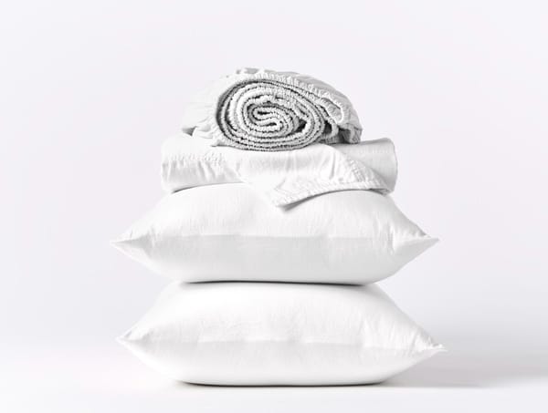 Classic Organic Sateen Sheet Set - Coyuchi | Alpine White
