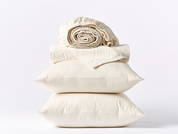 Classic Organic Sateen Sheet Set - Coyuchi | Undyed