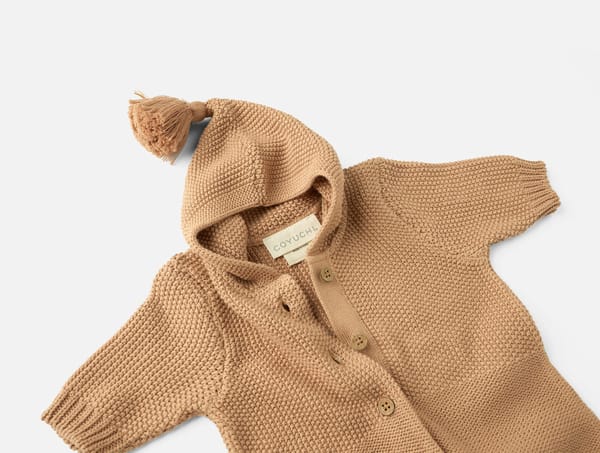 Arroyo Organic Knit Snuggle Sack - Coyuchi | Ginger