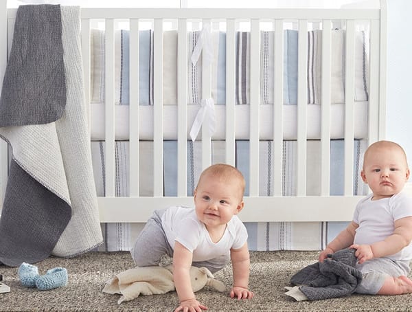 Cozy Cotton Organic Baby Blanket | Charcoal