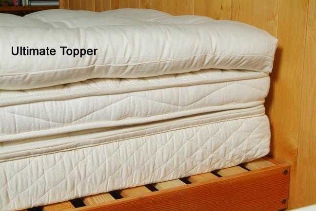 Holy Lamb Organics Certified Organic Quilted Topper