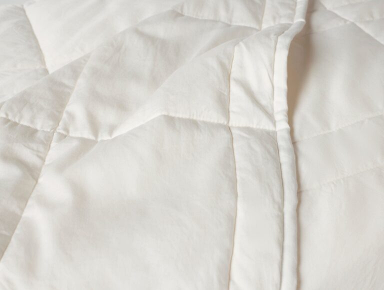 Washable Wool Filled Comforter | Soft White